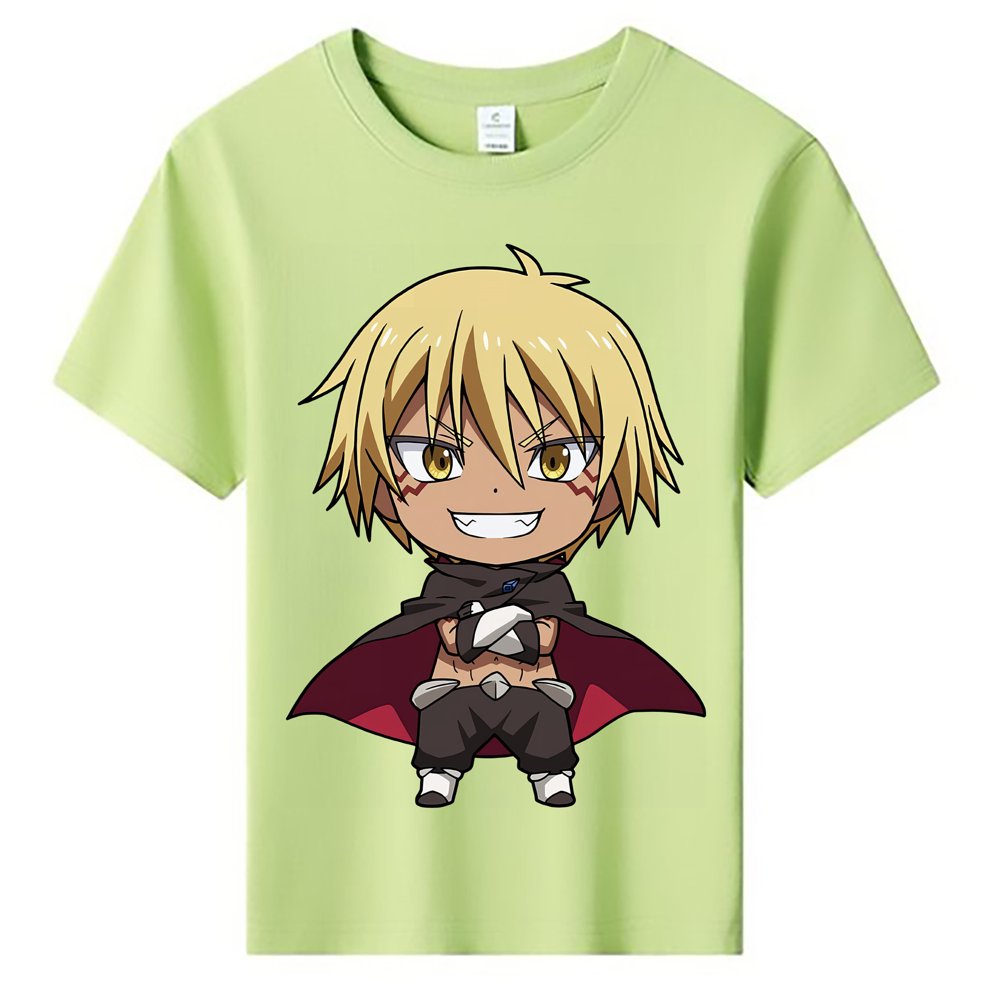 （画像用） 転スラ Regarding Reincarnated to Slime 綿100％キッズTシャツ（フロントプリント）